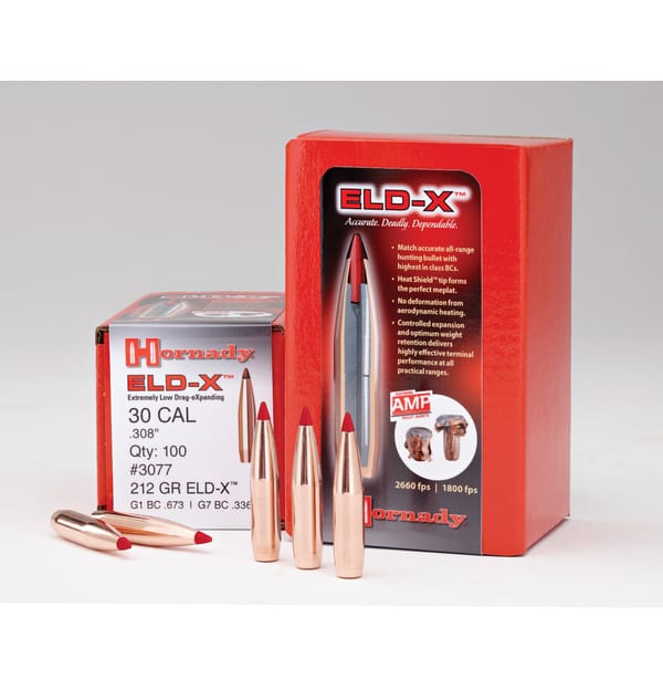 HORNADY 7mm .284 175 gr ELD‑X® 15CT LOAD DEVELOPMENT PACK