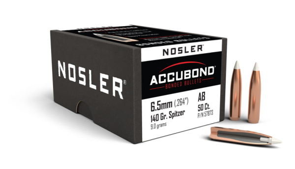 NOSLER 6.5mm 140gr AccuBond 15CT LOAD DEVELOPMENT PACK