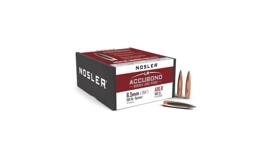 NOSLER 6.5mm 150gr AccuBond Long Range 15CT LOAD DEVELOPMENT PACK