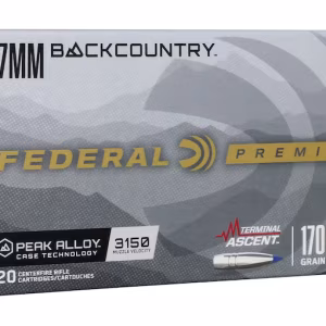 Federal Premium Terminal Ascent 7mm Backcountry Ammo