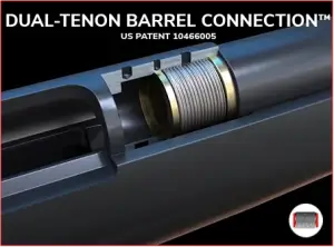 Dual-Tenon-barrel